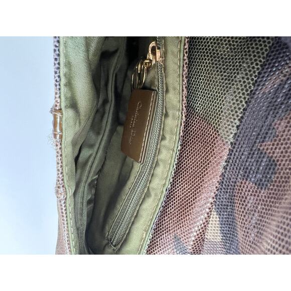 Dior Extremely rare small size camouflage saddle bag - Picture 7 of 11